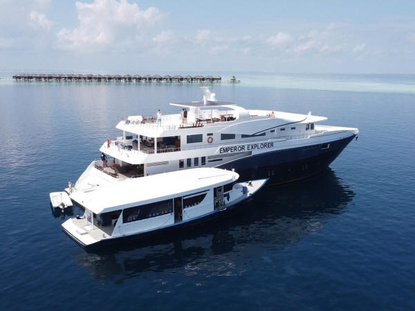 The Emperor Explorer Dive Boat in the Maldives
