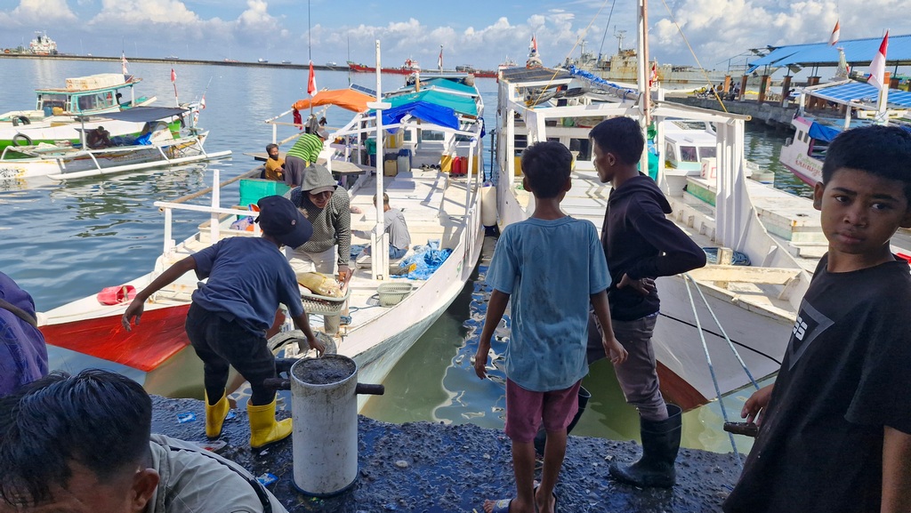 The Fish Market in Makassar