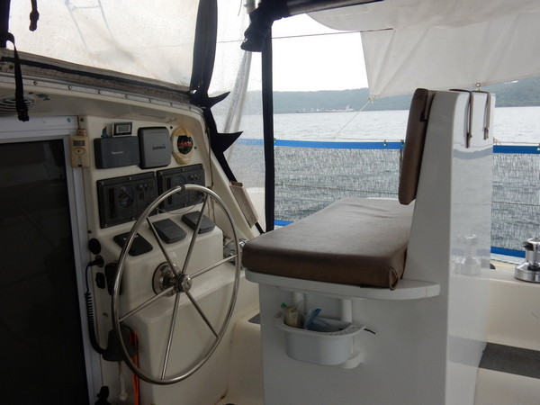 Our New Helm Seat
